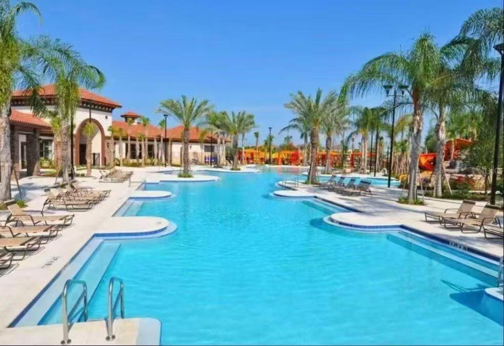 Elegant King Queen Suite Rooms -Private Bath-5 Star Resort-Pool-Spa-Club-Disney-Water Park-Wifi-Smart Tv Davenport Esterno foto