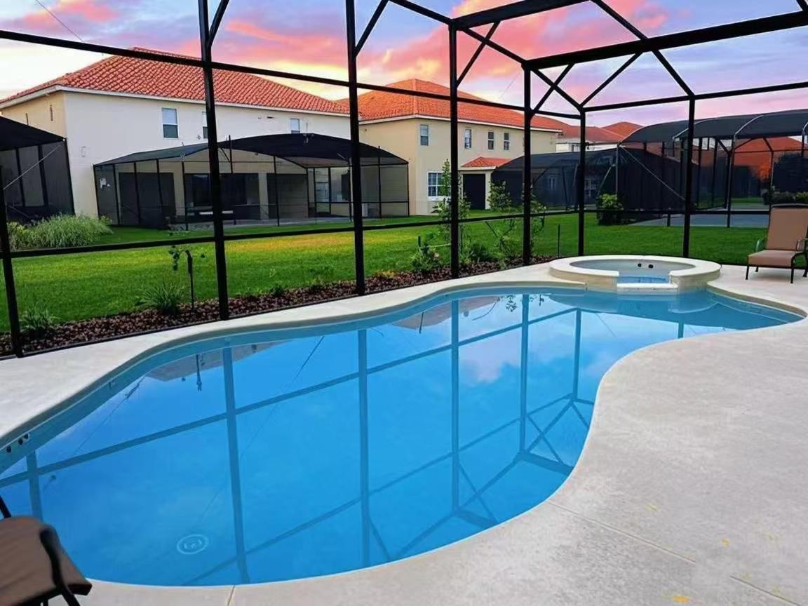 Elegant King Queen Suite Rooms -Private Bath-5 Star Resort-Pool-Spa-Club-Disney-Water Park-Wifi-Smart Tv Davenport Esterno foto